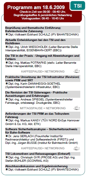 TSI2009_Programm